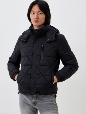 Утепленная демисезонная куртка Antony Morato черная