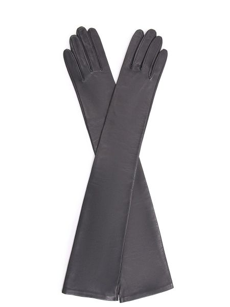 Кожаные перчатки Sermoneta Gloves серые