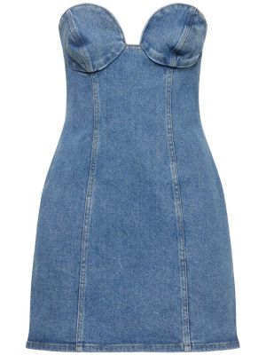 Mini vestido Magda Butrym azul