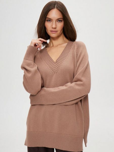 Пуловер Sashaostrov коричневый