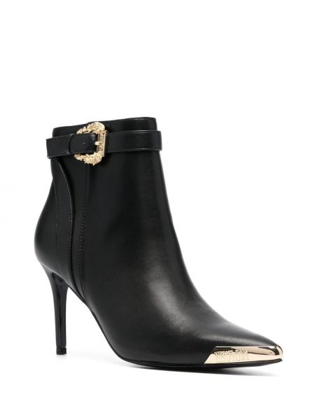 Ankle boots skórzane Versace Jeans Couture