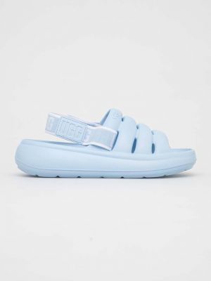 UGG papucs Sport Yeah női, platformos, 1126811 - Kék
