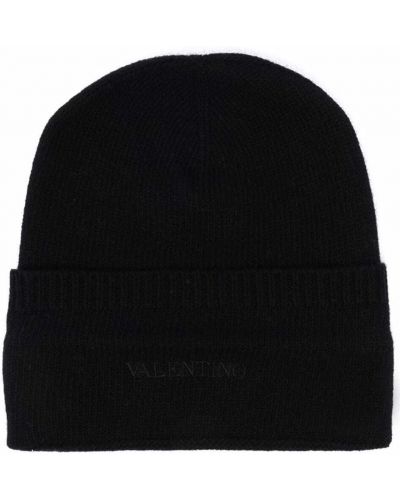 Mütze mit stickerei Valentino Garavani schwarz