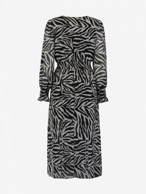 Zebra mintás hosszú ruha Haily´s