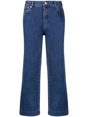 Straight jeans A.p.c. blau