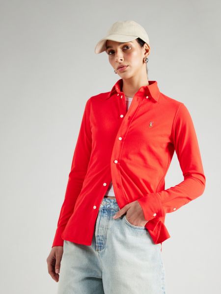 Bluză Polo Ralph Lauren roșu
