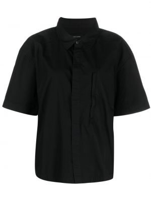 Bavlnená košeľa Entire Studios čierna