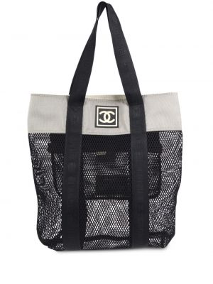Sportovní taška se síťovinou Chanel Pre-owned