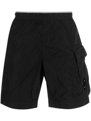 Cargo shorts med lommer C.p. Company svart