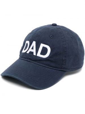 Brodert cap Ron Dorff blå