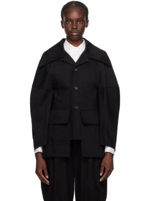 Черный пиджак Yohji Yamamoto