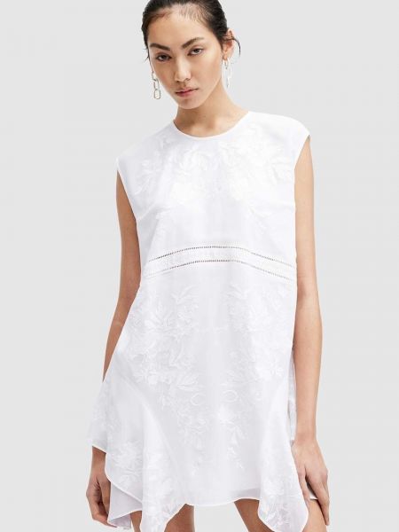 Mini haljina Allsaints bijela