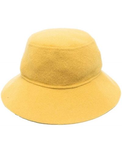 Voľná vlnená čiapka P.a.r.o.s.h. žltá