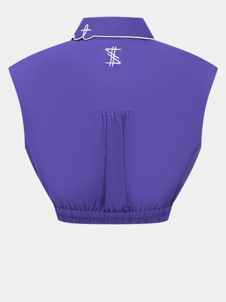 Блузка Twinset Actitude фиолетовая