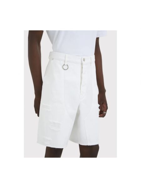 Pantalones cortos vaqueros Etudes blanco