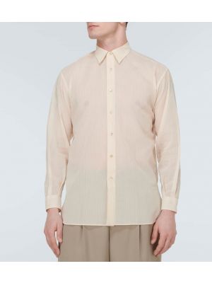 Camisa de algodón Auralee beige