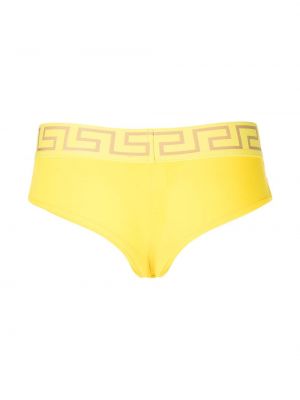 Pantalon culotte Versace jaune