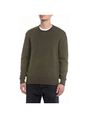Sweter Replay zielony