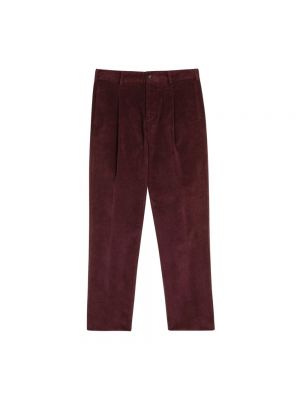 Pantalon en coton Doppiaa rouge
