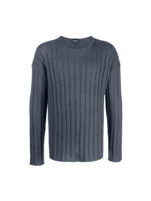 Sweter Giorgio Armani niebieski