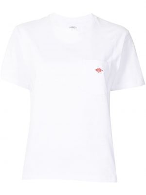 Camiseta con bolsillos Danton blanco