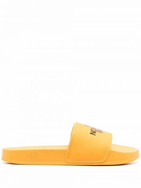 Trykt flip-flops The North Face gul