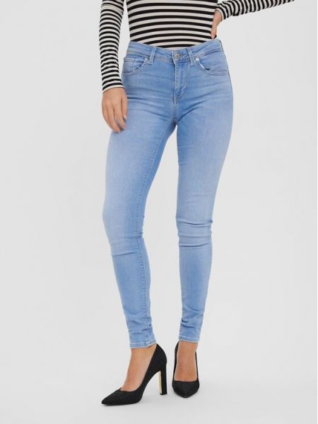 Jeans skinny slim Vero Moda bleu
