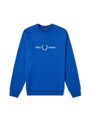 Sweat Fred Perry bleu