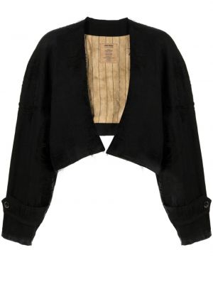 Obnosená bunda Uma Wang čierna