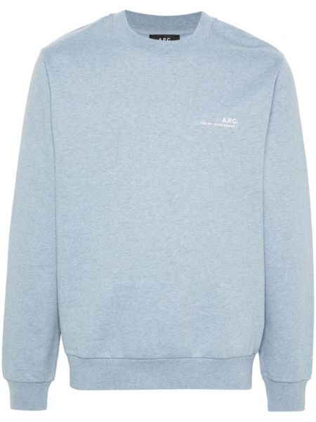 Sweatshirt A.p.c. blå