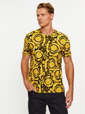 Priliehavé tričko Versace žltá