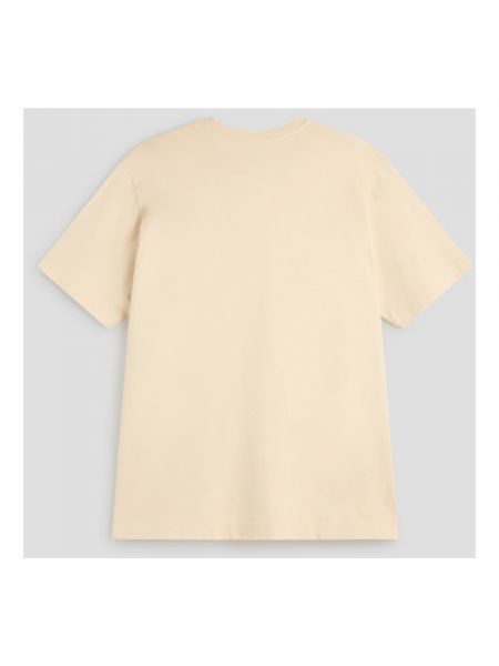 Camisa oversized Maison Kitsuné beige