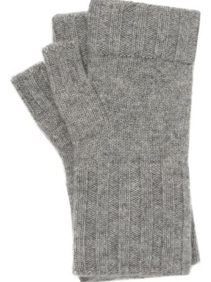 Кашемировые перчатки Tak.ori серые