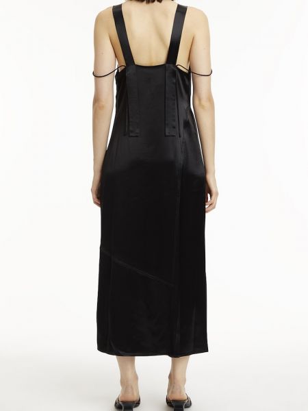 Платье с воротником Calvin Klein черное