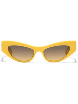 Okulary przeciwsłoneczne Dolce & Gabbana Eyewear żółte