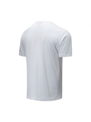 T-shirt en coton avec poches New Balance blanc