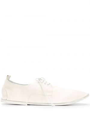 Обувки в стил дерби Marsell бяло