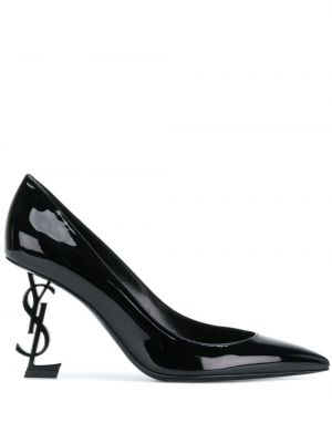 Полуотворени обувки Saint Laurent черно