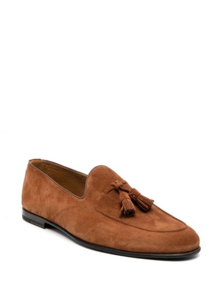 Seemisnahksed loafer-kingad Barrett pruun