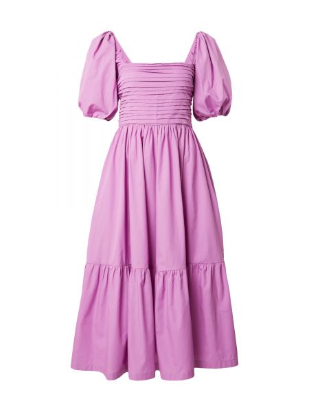 Κοκτέιλ φόρεμα Abercrombie & Fitch ροζ