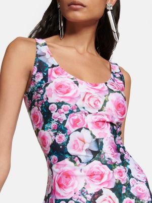 Midi haljina s cvjetnim printom Christopher Kane