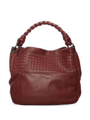 Bottega Veneta Pre-Owned Intrecciato leather tote bag - Rouge Bottega Veneta Pre-owned
