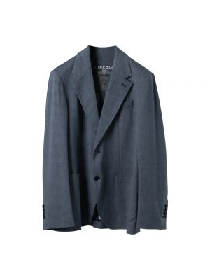 Jersey blazer mit print Circolo 1901 blau