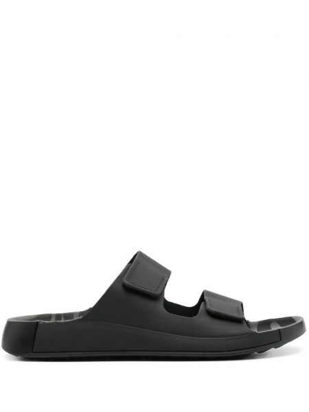 Kožené sandály Ecco černé