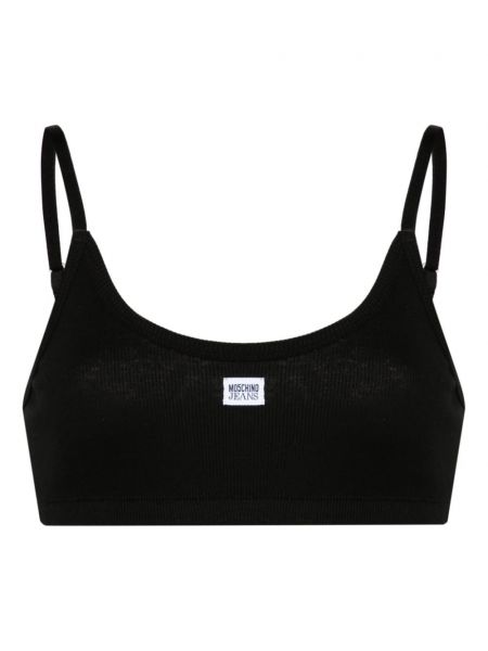 Bralette Moschino Jeans sort