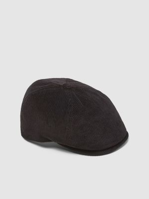 Gorra de pana Failsworth negro