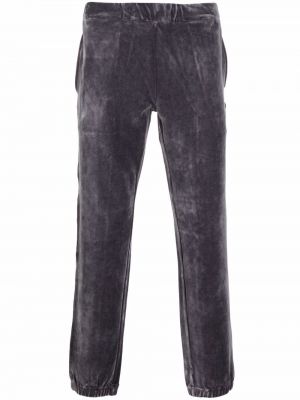 Pantalones de chándal de terciopelo‏‏‎ Emporio Armani gris