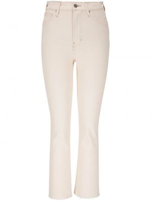 Béžové džíny s vysokým pasem Veronica Beard
