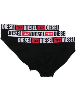 Nohavičky s potlačou Diesel čierna