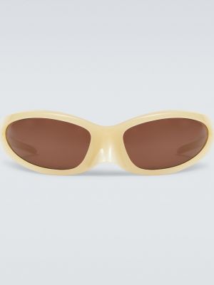 Очки солнцезащитные Balenciaga коричневые